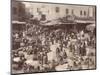 Busy Bazaar in Jaffa-null-Mounted Photographic Print