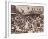 Busy Bazaar in Jaffa-null-Framed Photographic Print