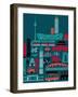 Busy Beijing-null-Framed Giclee Print