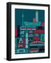 Busy Beijing-null-Framed Giclee Print