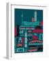 Busy Beijing-null-Framed Giclee Print