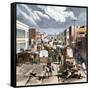 Busy Downtown Denver, Colorado, Late 1870s-null-Framed Stretched Canvas