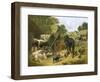 Busy Farmyard-John Frederick Herring II-Framed Giclee Print