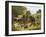 Busy Farmyard-John Frederick Herring II-Framed Giclee Print