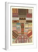 Busy Geometric Patterns Decorative Arts-null-Framed Art Print