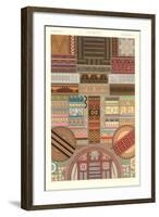 Busy Geometric Patterns Decorative Arts-null-Framed Art Print