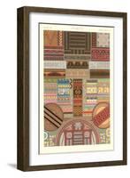 Busy Geometric Patterns Decorative Arts-null-Framed Art Print