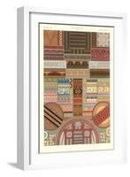 Busy Geometric Patterns Decorative Arts-null-Framed Art Print