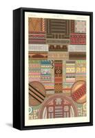 Busy Geometric Patterns Decorative Arts-null-Framed Stretched Canvas