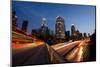 Busy Los Angeles at Night-rebelml-Mounted Photographic Print