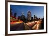 Busy Los Angeles at Night-rebelml-Framed Photographic Print