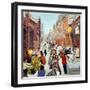 Busy Morning, 1993-Komi Chen-Framed Premium Giclee Print