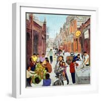 Busy Morning, 1993-Komi Chen-Framed Premium Giclee Print