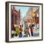 Busy Morning, 1993-Komi Chen-Framed Giclee Print