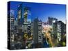 Busy Namdaemun-ro at Dusk in Myeong-dong, Myeongdong, Seoul, South Korea-Gavin Hellier-Stretched Canvas