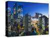 Busy Namdaemun-ro at Dusk in Myeong-dong, Myeongdong, Seoul, South Korea-Gavin Hellier-Stretched Canvas