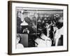 Busy Newspaper Office-null-Framed Art Print