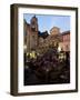 Busy Pavement Cafe at Dusk, with the Cathedral Beyond, Amalfi, Campania, Italy-Ruth Tomlinson-Framed Photographic Print