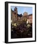 Busy Pavement Cafe at Dusk, with the Cathedral Beyond, Amalfi, Campania, Italy-Ruth Tomlinson-Framed Photographic Print