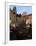 Busy Pavement Cafe at Dusk, with the Cathedral Beyond, Amalfi, Campania, Italy-Ruth Tomlinson-Framed Photographic Print