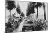 Busy Road, World War I, 1915-null-Mounted Giclee Print