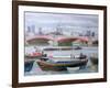 Busy Scene at Blackfriars, 2005-Terry Scales-Framed Premium Giclee Print