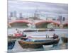 Busy Scene at Blackfriars, 2005-Terry Scales-Mounted Giclee Print