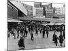 Busy Scene in the Shopping Area of the Bull Ring Complex Birmingham England-null-Mounted Photographic Print