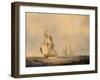 Busy Shipping Lanes in the Channel-George the Elder Chambers-Framed Giclee Print