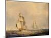 Busy Shipping Lanes in the Channel-George the Elder Chambers-Mounted Giclee Print