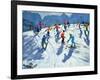 Busy Ski Slope, Lofer, 2004-Andrew Macara-Framed Giclee Print