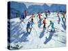 Busy Ski Slope, Lofer, 2004-Andrew Macara-Stretched Canvas