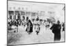 Busy Square in Mosul, Mesopotamia, 1918-null-Mounted Giclee Print