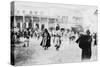 Busy Square in Mosul, Mesopotamia, 1918-null-Stretched Canvas