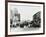 Busy Street by Stamford Bridge Stadium, (Chelsea Football Ground), Fulham, London, 1912-null-Framed Photographic Print