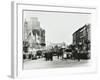 Busy Street by Stamford Bridge Stadium, (Chelsea Football Ground), Fulham, London, 1912-null-Framed Photographic Print