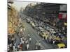 Busy Street, Calcutta, West Bengal, India-John Henry Claude Wilson-Mounted Photographic Print