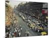 Busy Street, Calcutta, West Bengal, India-John Henry Claude Wilson-Mounted Photographic Print