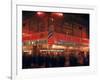 Busy Street Corner of Maxwell House and Mayflower Doughnuts Restaurant-Andreas Feininger-Framed Photographic Print