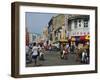 Busy Street, Georgetown, Penang, Malaysia-Fraser Hall-Framed Photographic Print