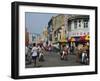 Busy Street, Georgetown, Penang, Malaysia-Fraser Hall-Framed Photographic Print