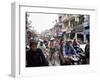 Busy Street, Hanoi, Vietnam, Indochina, Southeast Asia, Asia-Upperhall Ltd-Framed Photographic Print