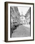 Busy Street in Bern Switzerland-null-Framed Photographic Print