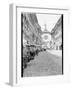 Busy Street in Bern Switzerland-null-Framed Photographic Print