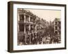 Busy Street in Hong Kong (China)-null-Framed Photographic Print