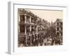 Busy Street in Hong Kong (China)-null-Framed Photographic Print