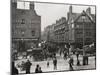 Busy Street Scene at Spitalfields, East End of London-Peter Higginbotham-Mounted Photographic Print