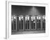 Busy Telephone Booths During an Airline Strike-Robert W^ Kelley-Framed Photographic Print