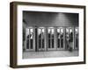 Busy Telephone Booths During an Airline Strike-Robert W^ Kelley-Framed Photographic Print