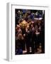 Busy Trading Floor of NY Stock Exchange-Ted Thai-Framed Premium Photographic Print